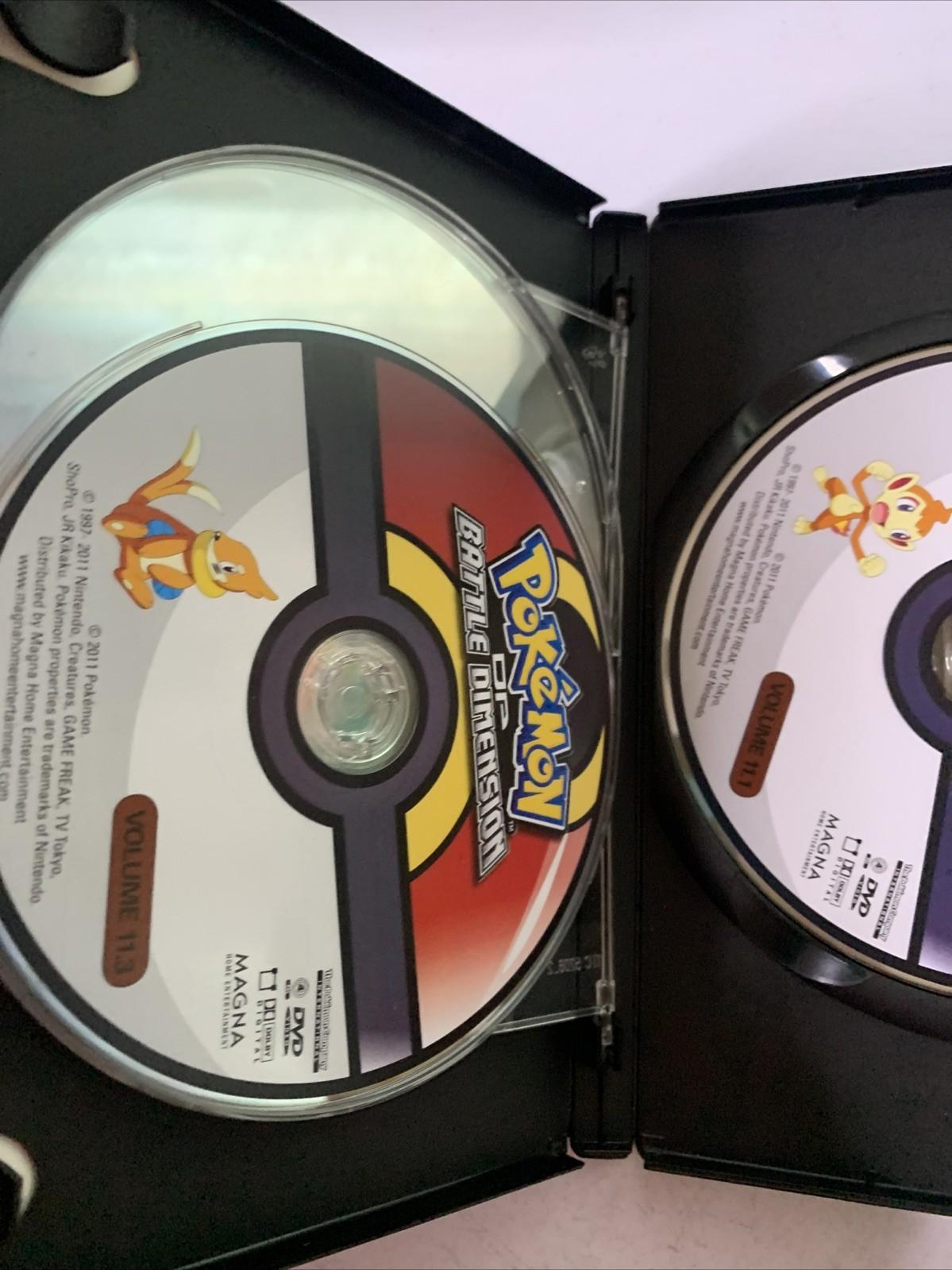 Pokemon: Diamond & Pearl Battle Dimension Collection 1 (DVD, 2008) Region 4