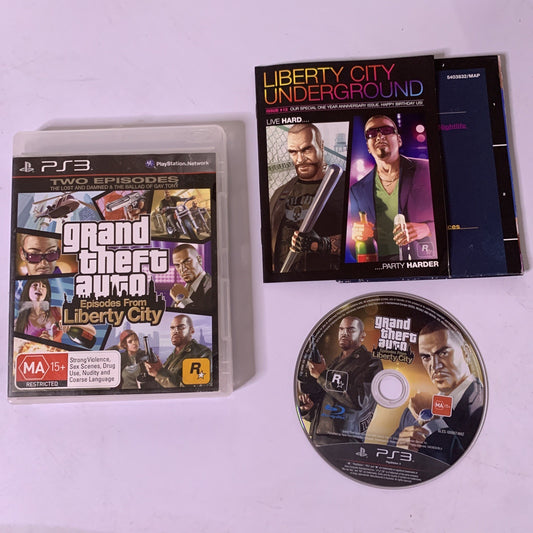 Grand Theft Auto: Episodes From Liberty City PS3 Sony PlayStation 3 Complete
