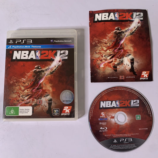 NBA 2K12 PS3 Sony PlayStation 3 Game Complete