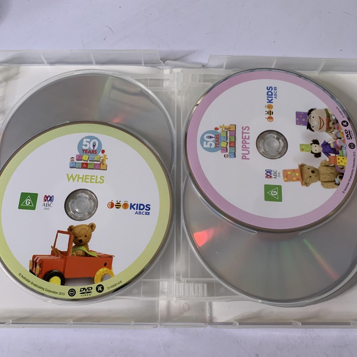 50 Years Play School DVD Collection (DVD) Region 4 *Missing 1 Disc
