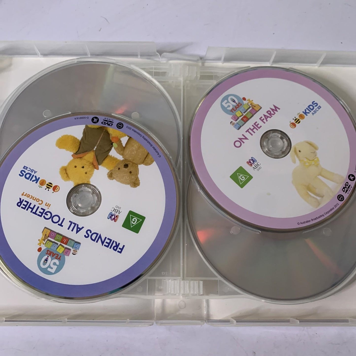 50 Years Play School DVD Collection (DVD) Region 4 *Missing 1 Disc