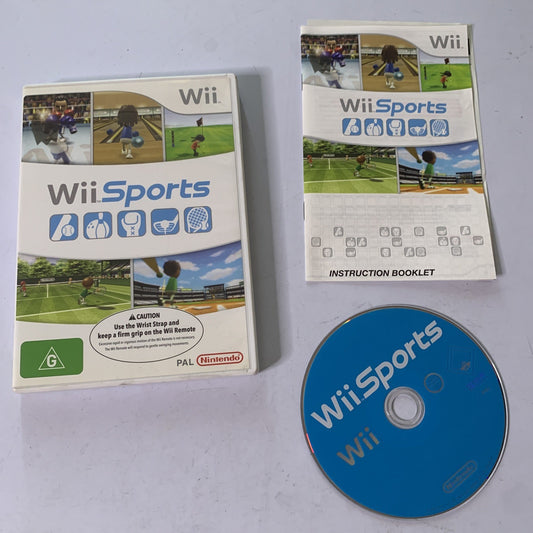 Wii Sports (Nintendo Wii, 2006) PAL Game Complete