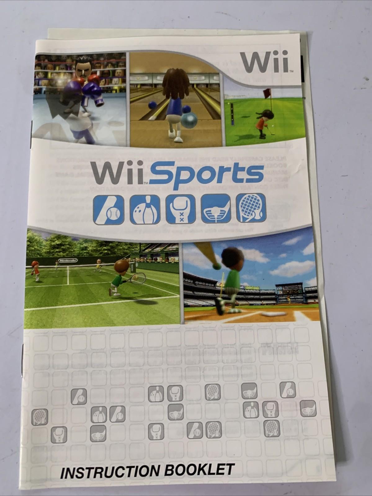 Wii Sports (Nintendo Wii, 2006) PAL Game Complete