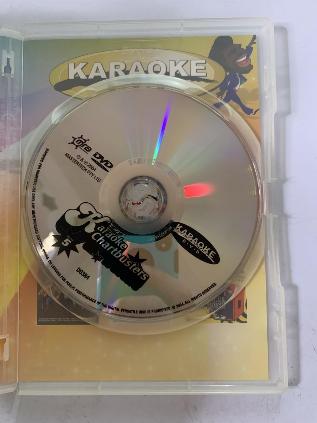 Karaoke Chartbusters : Vol 5 (DVD, 2000) All Regions