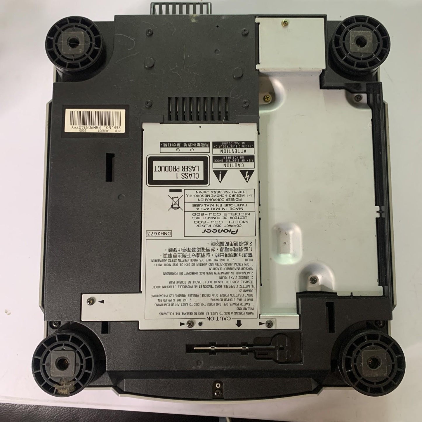 Pioneer CDJ-800 CD Disc Player Digital Turntable