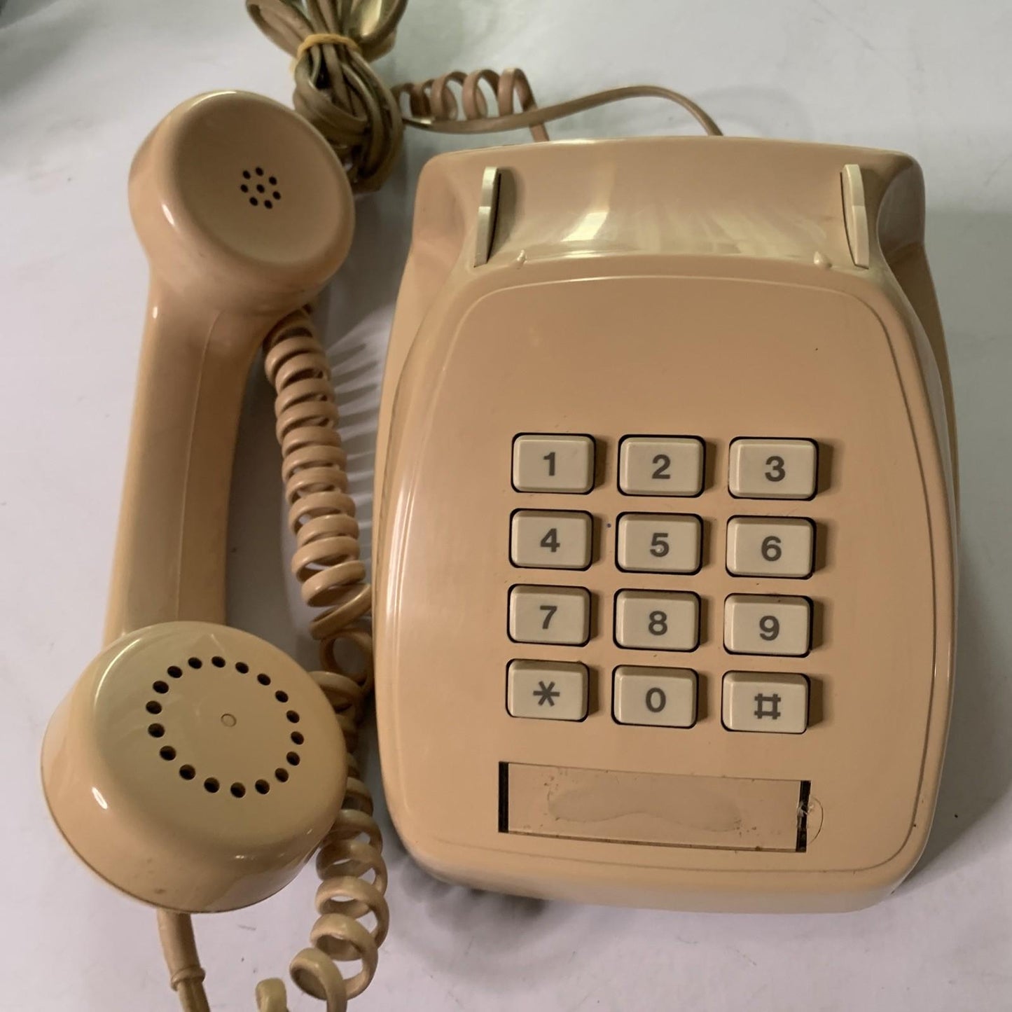 Telecom AWA Push Button Landline Telephone 2821/83  1980's Vintage Australia