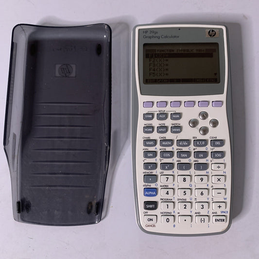 HP 39gs Graphing Scientific Calculator With Cover