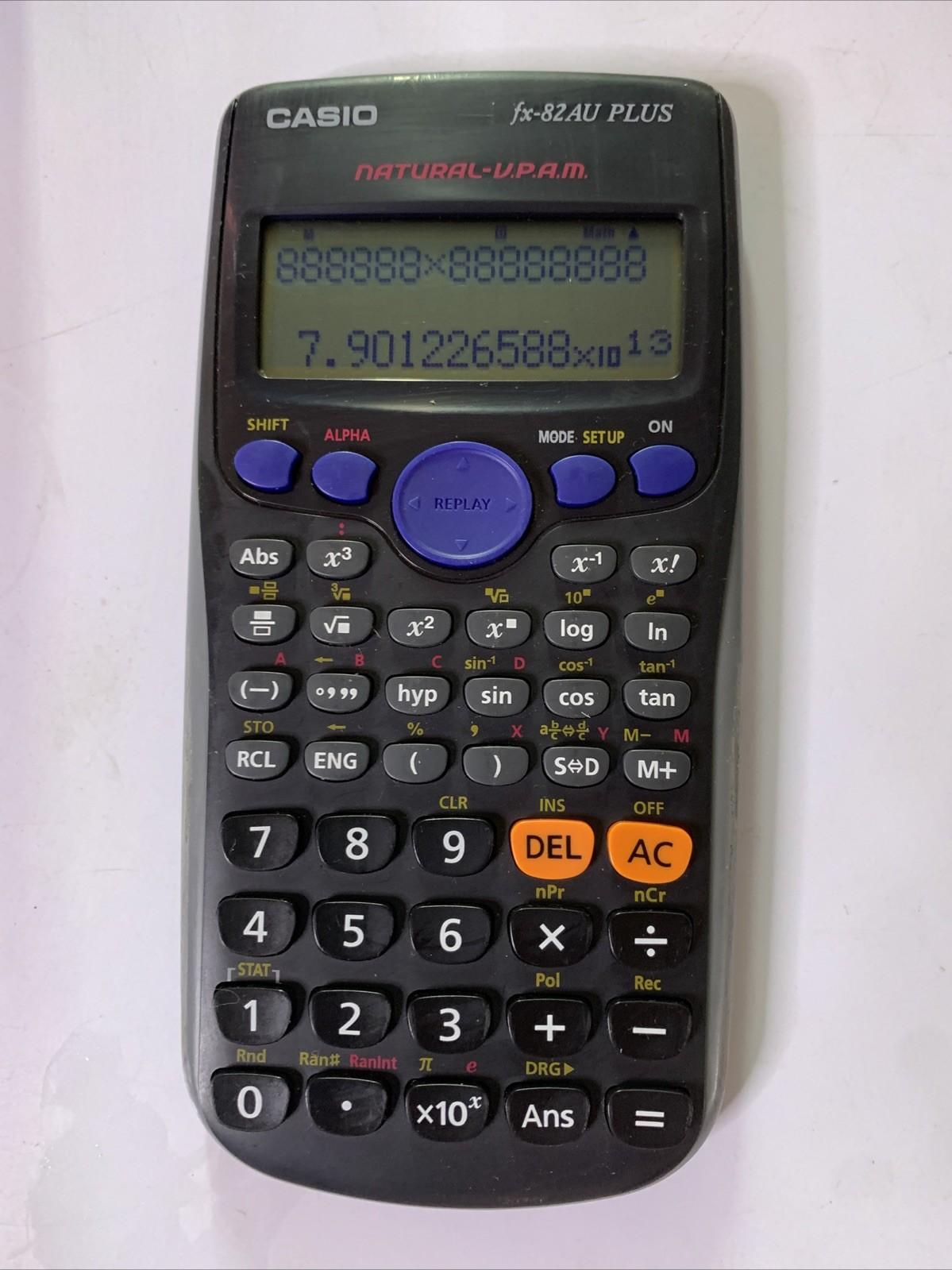 Casio FX-82AU PLUS Scientific Calculator Includes Cover