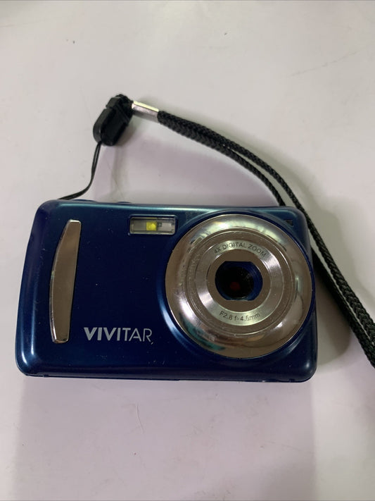 Vivitar VS126-BLU Digital Camera 18MP *For Parts Or Repair