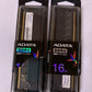 Adata 32GB DDR5 RAM : 2x 16GB(1x 16GB) Premier 4800MHz UDIMM 288-Pin Desktop
