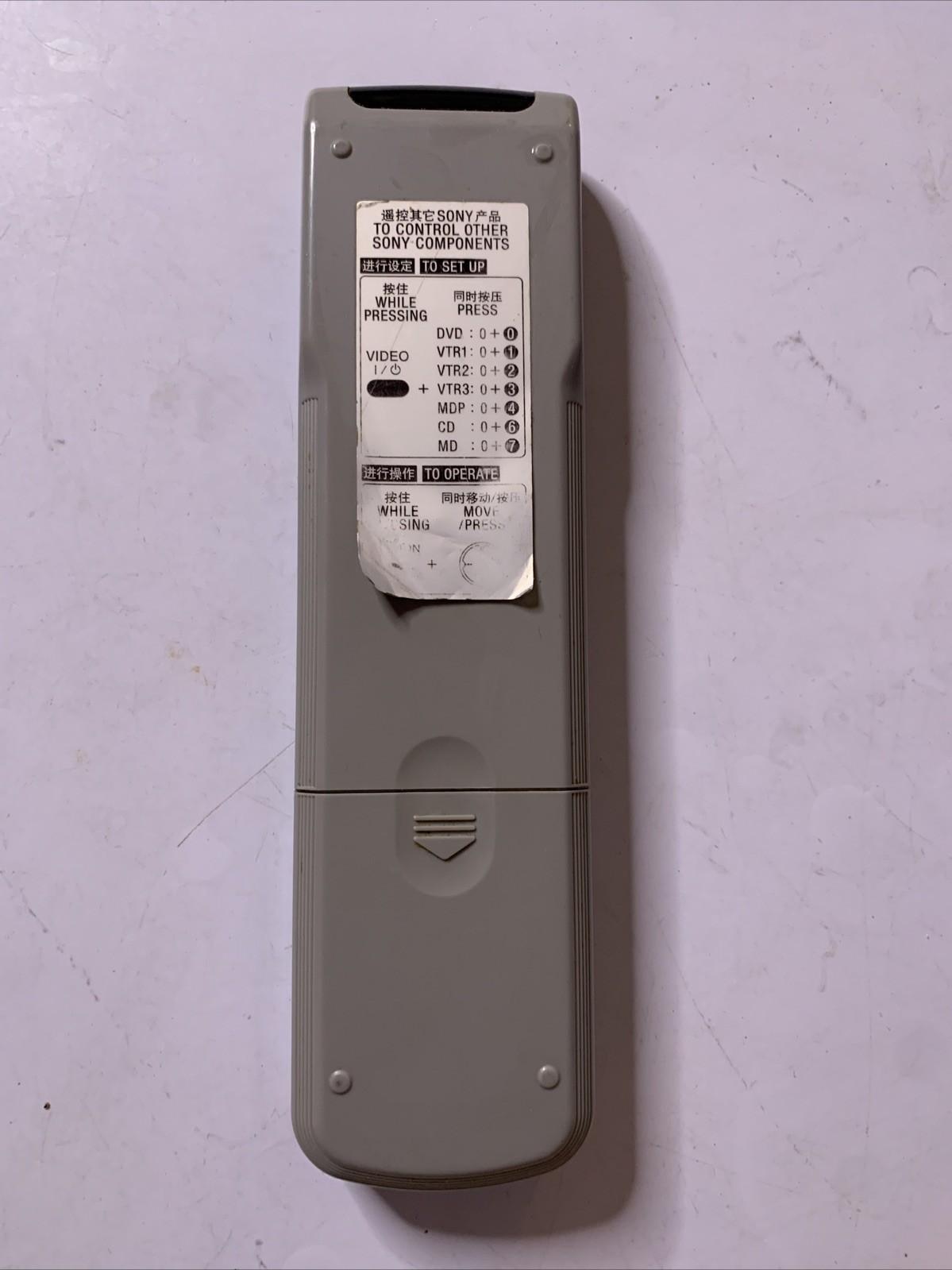 Genuine Sony RM-1007 Remote Control For TV DVD Player