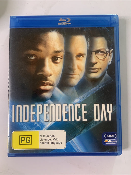 Independence Day (Blu-ray, 1996) Randy Quaid, Will Smith Region B