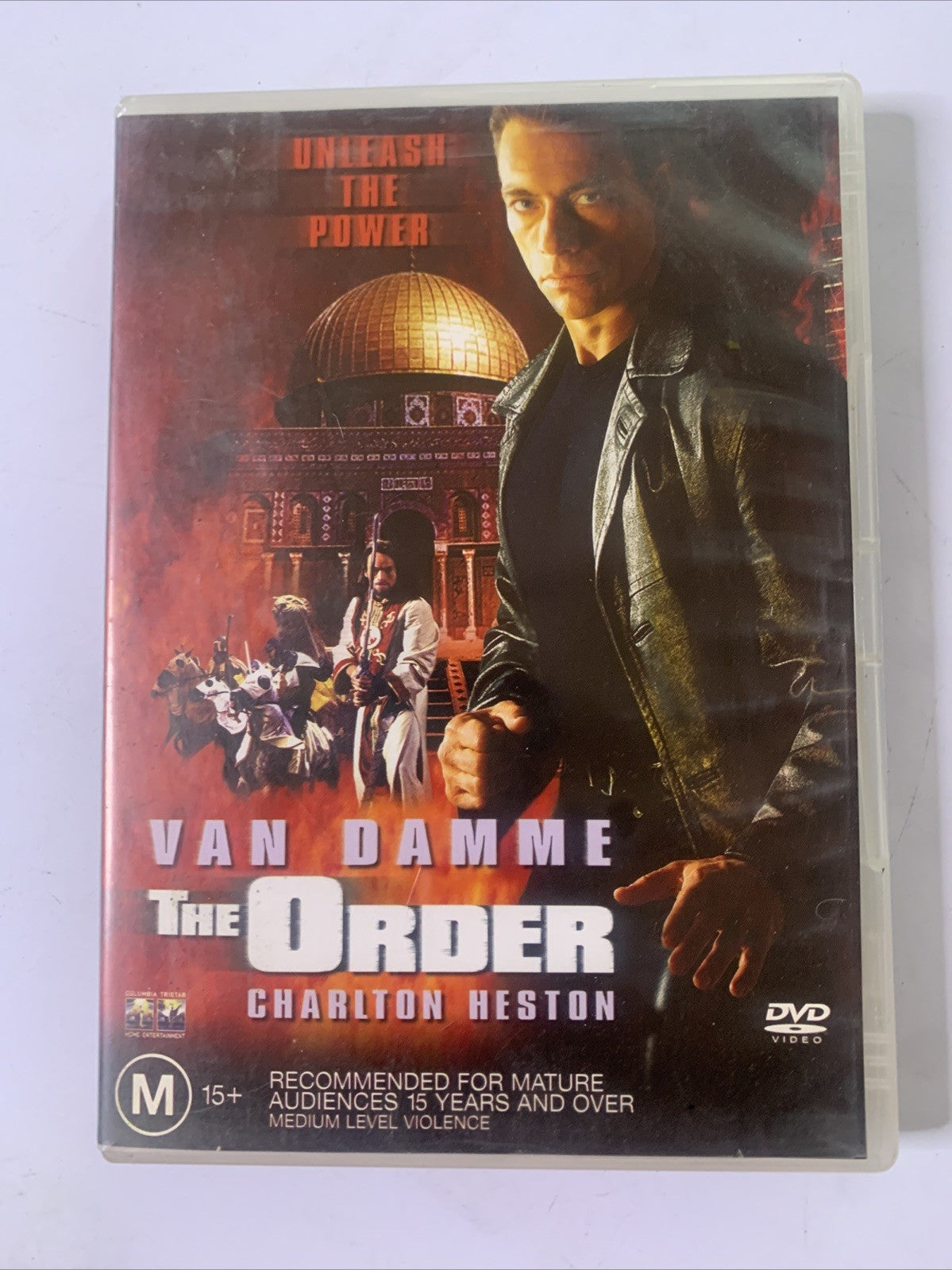 The Order (DVD, 2001) Jean-Claude Van Damme, Charlton Heston Region 4