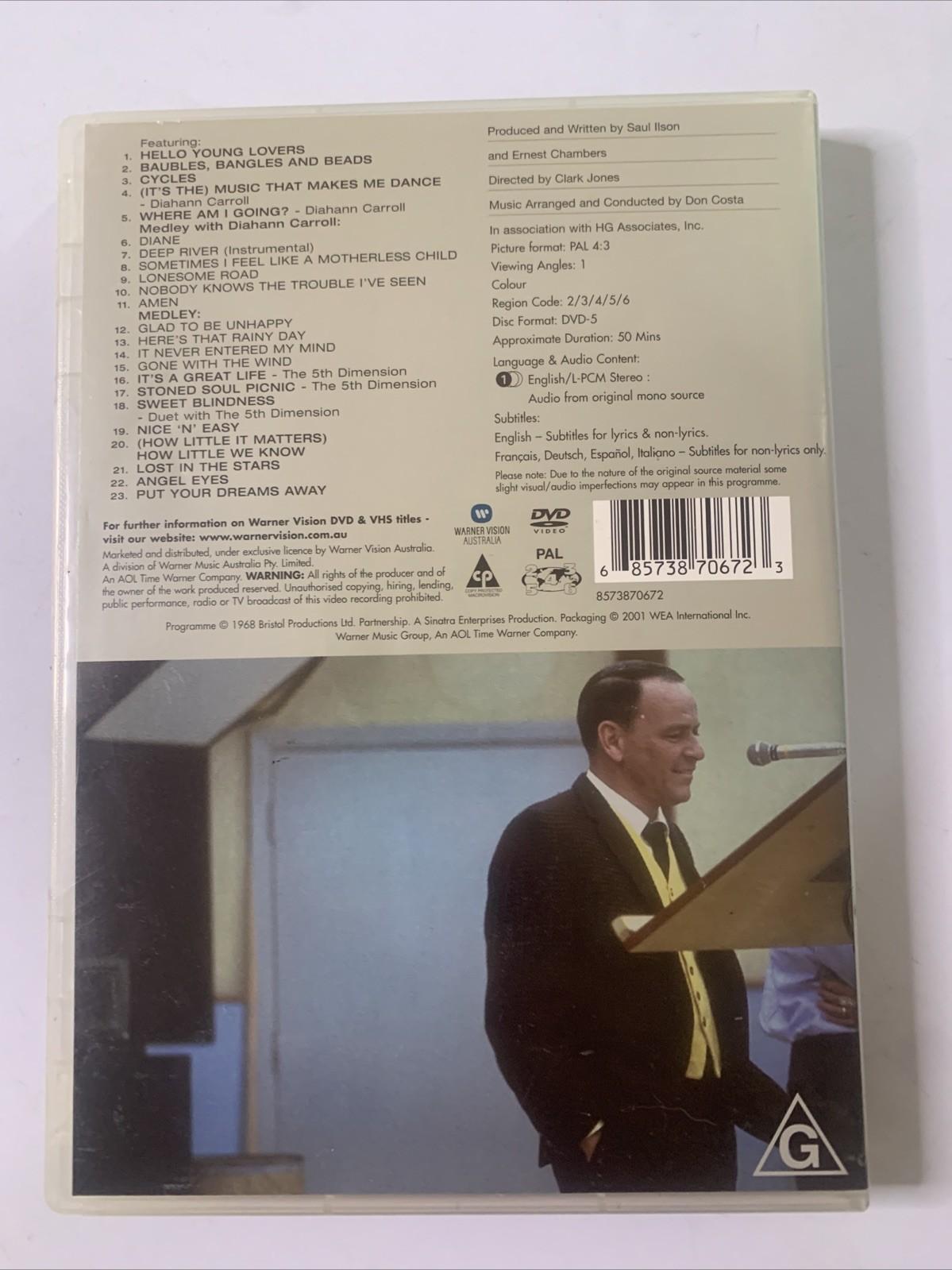 Frank Sinatra – Francis Albert Sinatra Does His Thing (DVD, 1968) All Regions