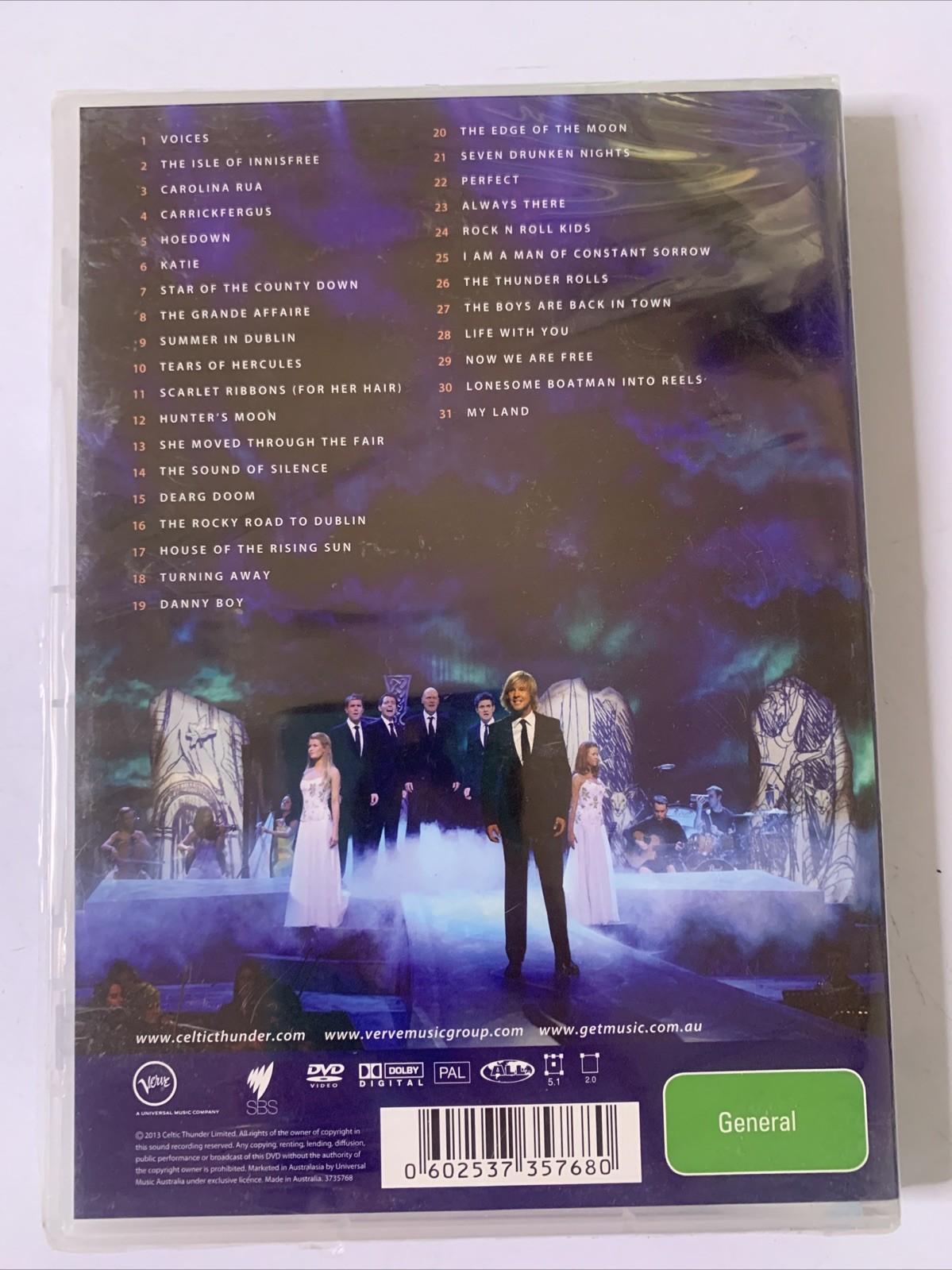 Celtic Thunder – Mythology (DVD, 2013) All Regions NEW Sealed