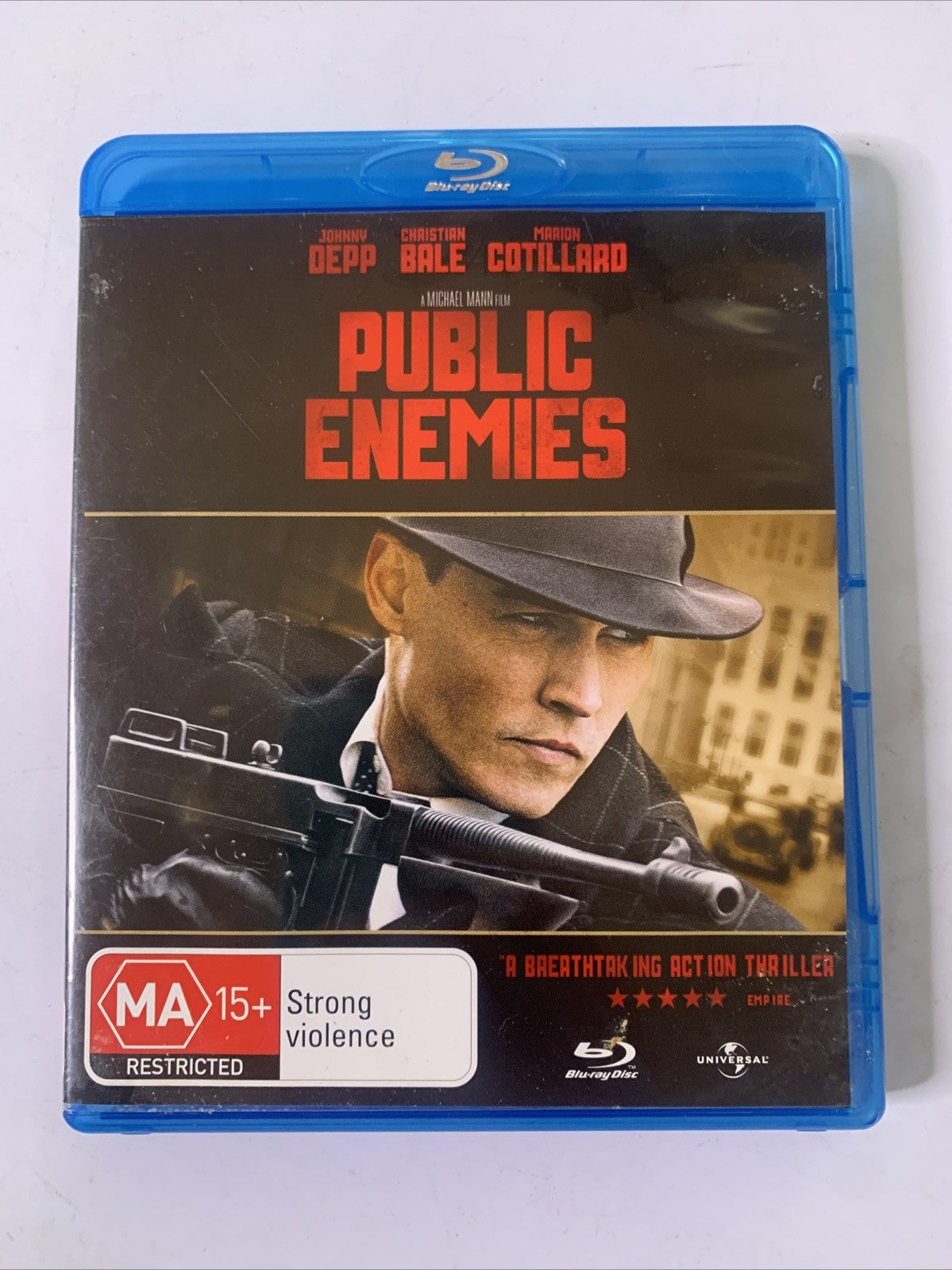 Public Enemies (Blu-ray, 2009) Channing Tatum, Christian Bale, Johnny Depp
