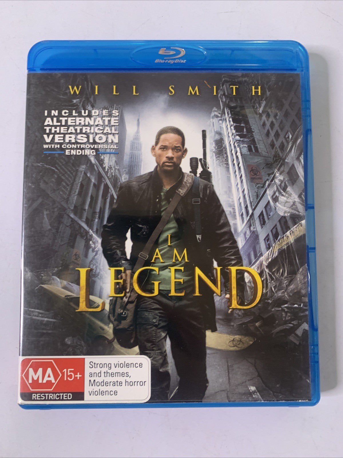 I Am Legend (Blu-ray, 2007) Will Smith  Region B