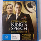 The King's Speech (Blu-ray, 2010) Colin Firth, Geoffrey Rush  Region B