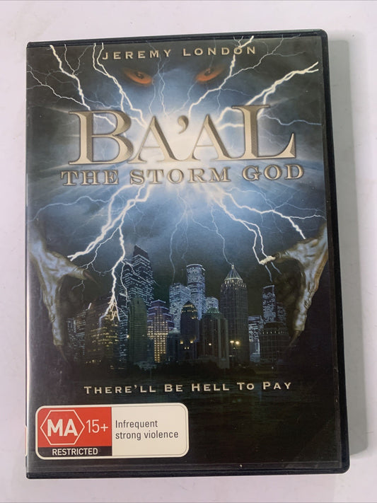 Ba'al The Storm God (DVD, 2008) Jeremy London Region 4 NEW