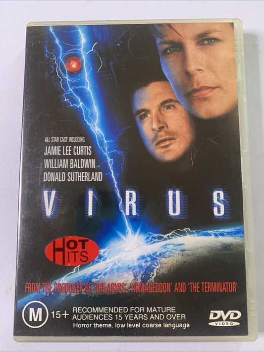 Virus (DVD, 1998) Donald Sutherland, Jamie Lee Curtis Region 4