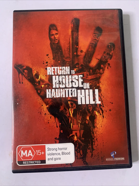 Return to House on a Haunted Hill (DVD, 2007) Horror Film Region 4