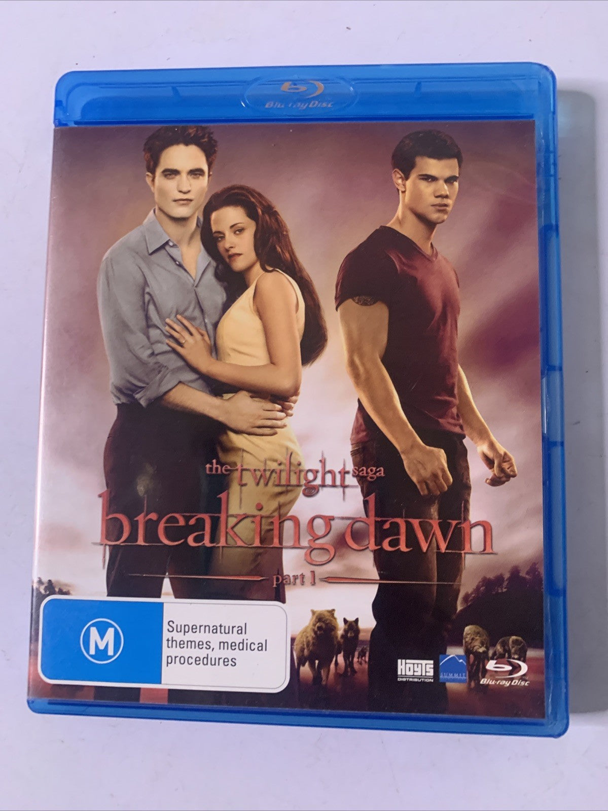 The Twilight Saga: Breaking Dawn Part 1 (Blu-ray, 2011) Robert Pattinson RegionB