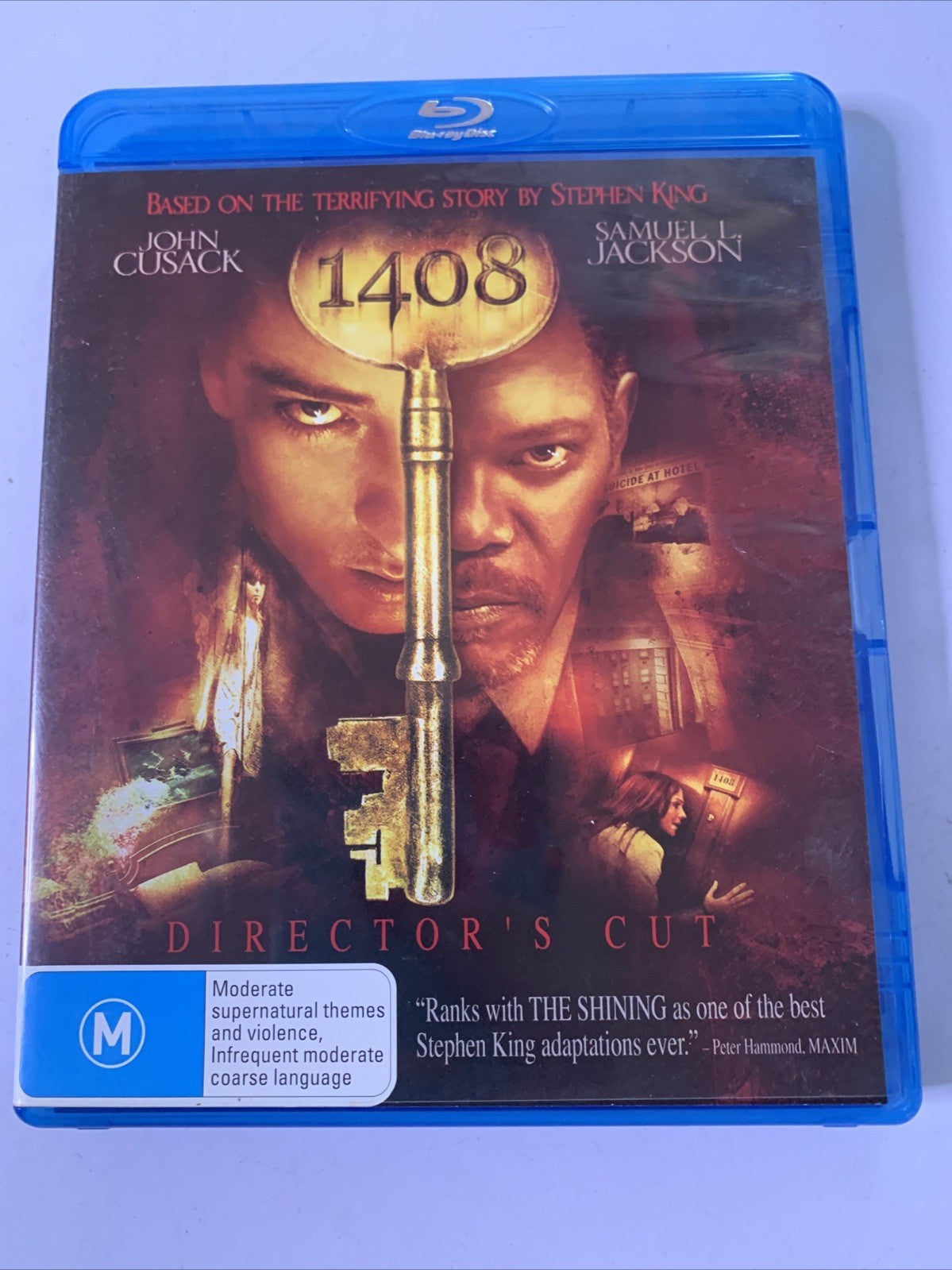1408 (Director's Cut Edition, Blu-ray, 2007) John Cusack, Samuel L. Jackson