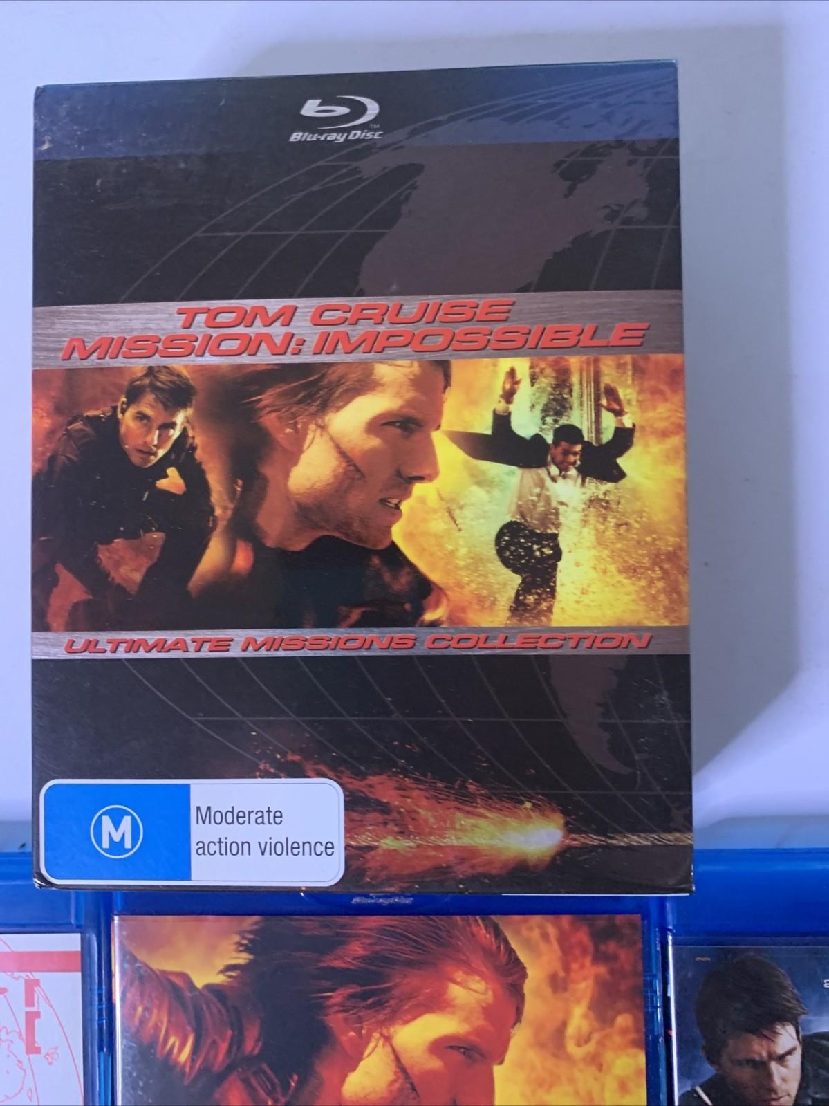 Mission Impossible 1,2,3 : Ultimate Missions Collection (Blu-ray, 1996) Region B