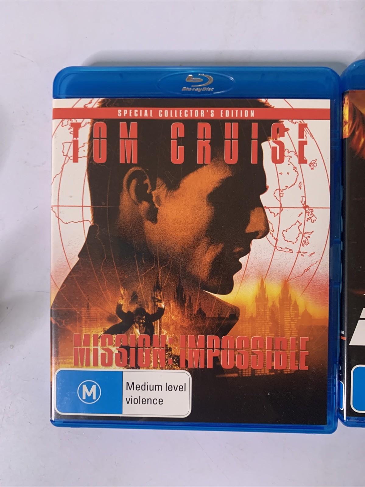 Mission Impossible 1,2,3 : Ultimate Missions Collection (Blu-ray, 1996) Region B