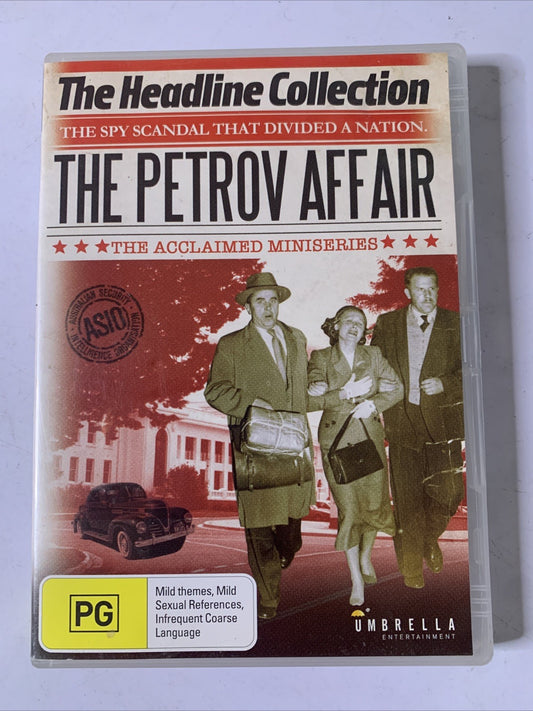 The Headline Collection : The Petrov Affair (DVD, 1987) Mini-series All Regions