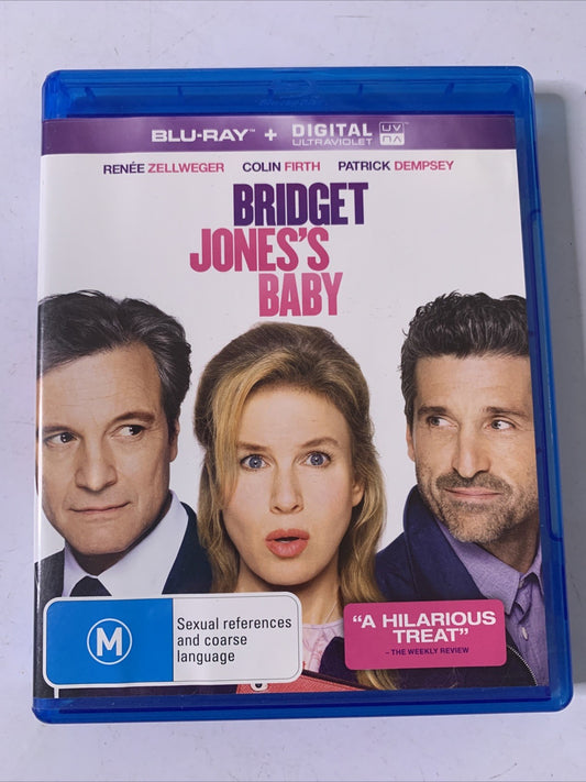 Bridget Jones's Baby (Blu-ray, 2016) Rene Zellweger, Colin Firth Region B