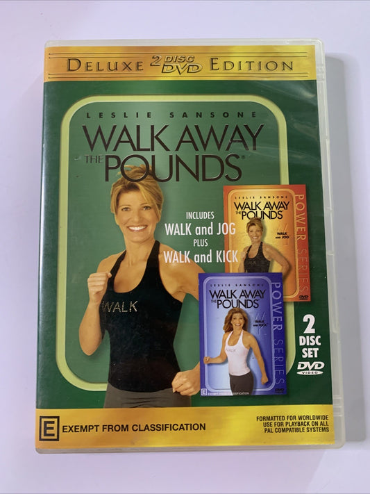 Walk Away The Pounds: Walk & Jog / Walk & Kick (DVD, 2-Discs) All Regions