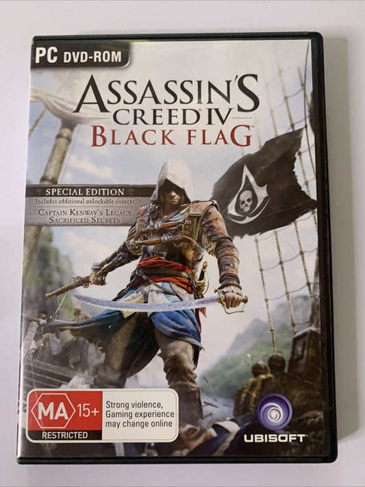 Assassins Creed IV Black Flag PC DVD-ROM Windows Game