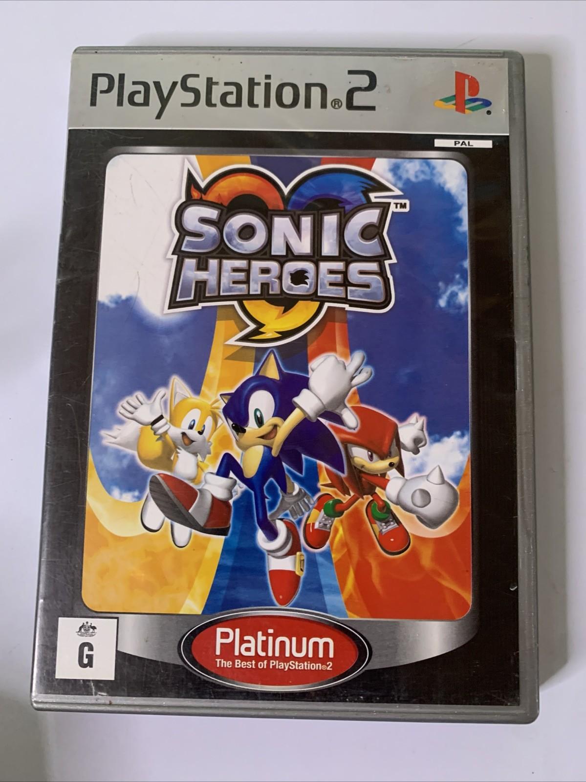 Sonic Heroes PS2 PlayStation 2 PAL 2003 Game Complete