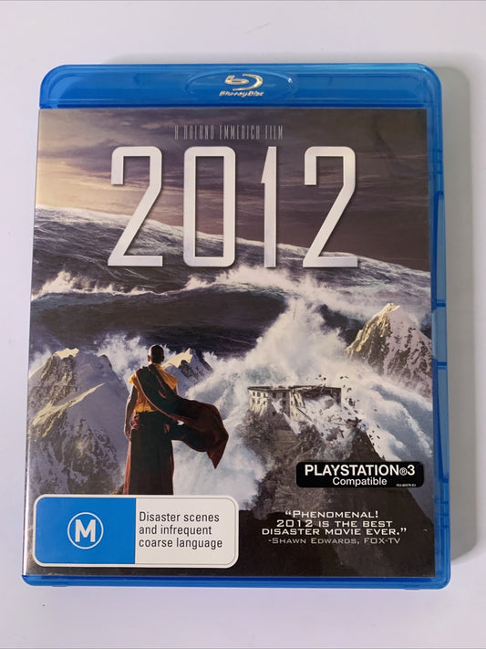 2012 (Special Edition, Blu-ray, 2009) Danny Glover, John Cusack, Woody Harrelson