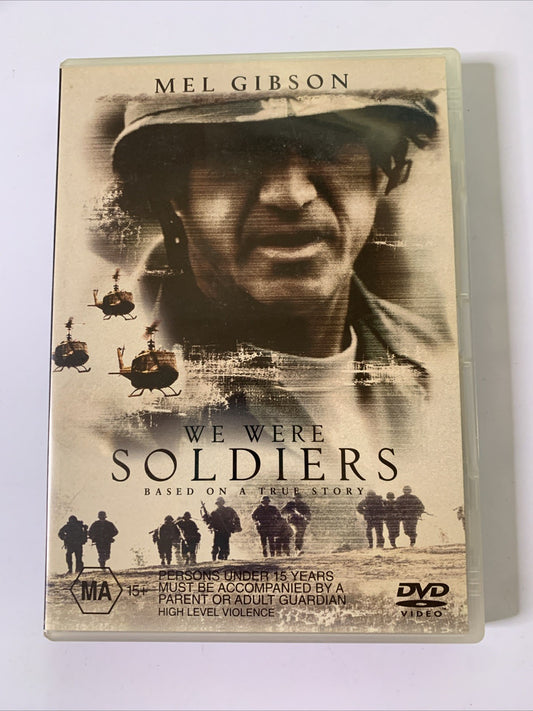 We Were Soldiers (DVD, 2001) Greg Kinnear, Mel Gibson, Chris Klein Region 4