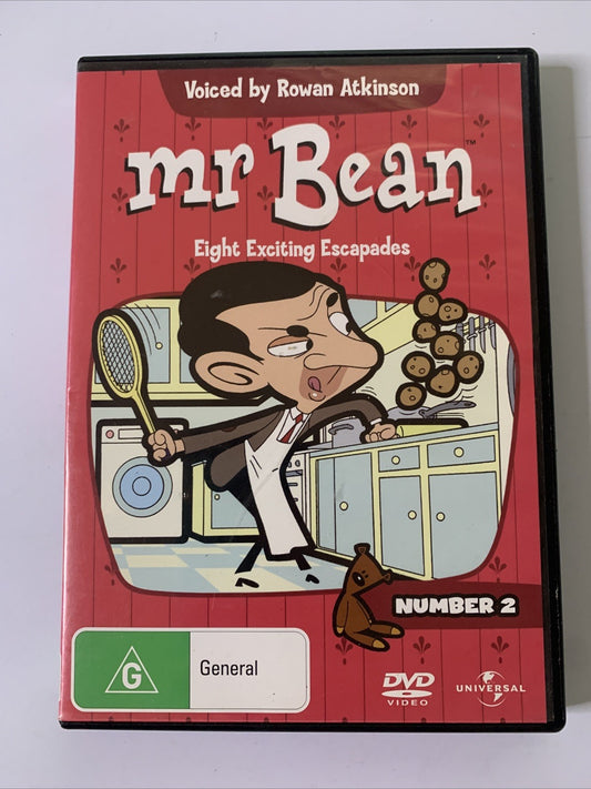 Mr Bean: The Exciting Escapades of Mr Bean : Vol 2 (DVD, 2003) Animation Region4