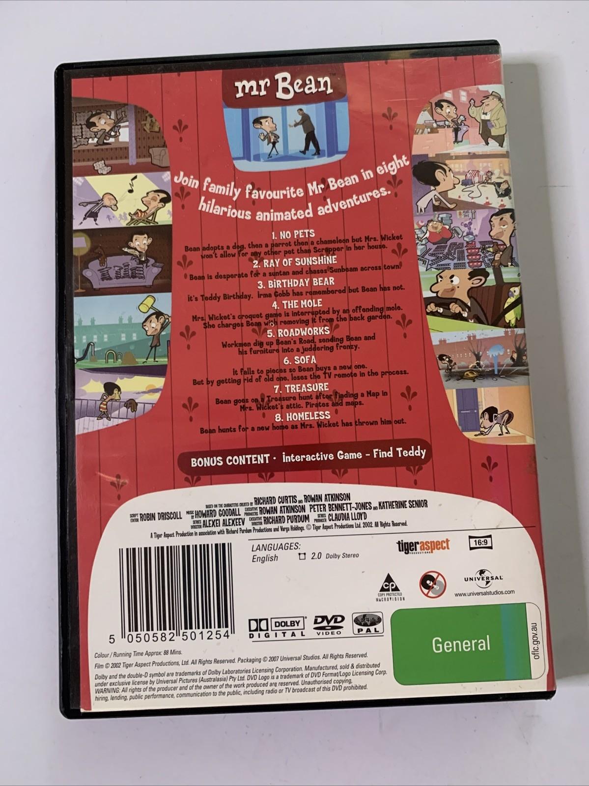 Mr Bean: The Exciting Escapades of Mr Bean : Vol 2 (DVD, 2003) Animation Region4