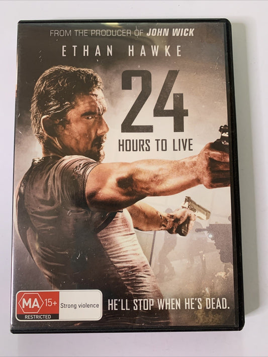 24 Hours To Live (DVD, 2017) Ethan Hawke Region 4 &2 NEW