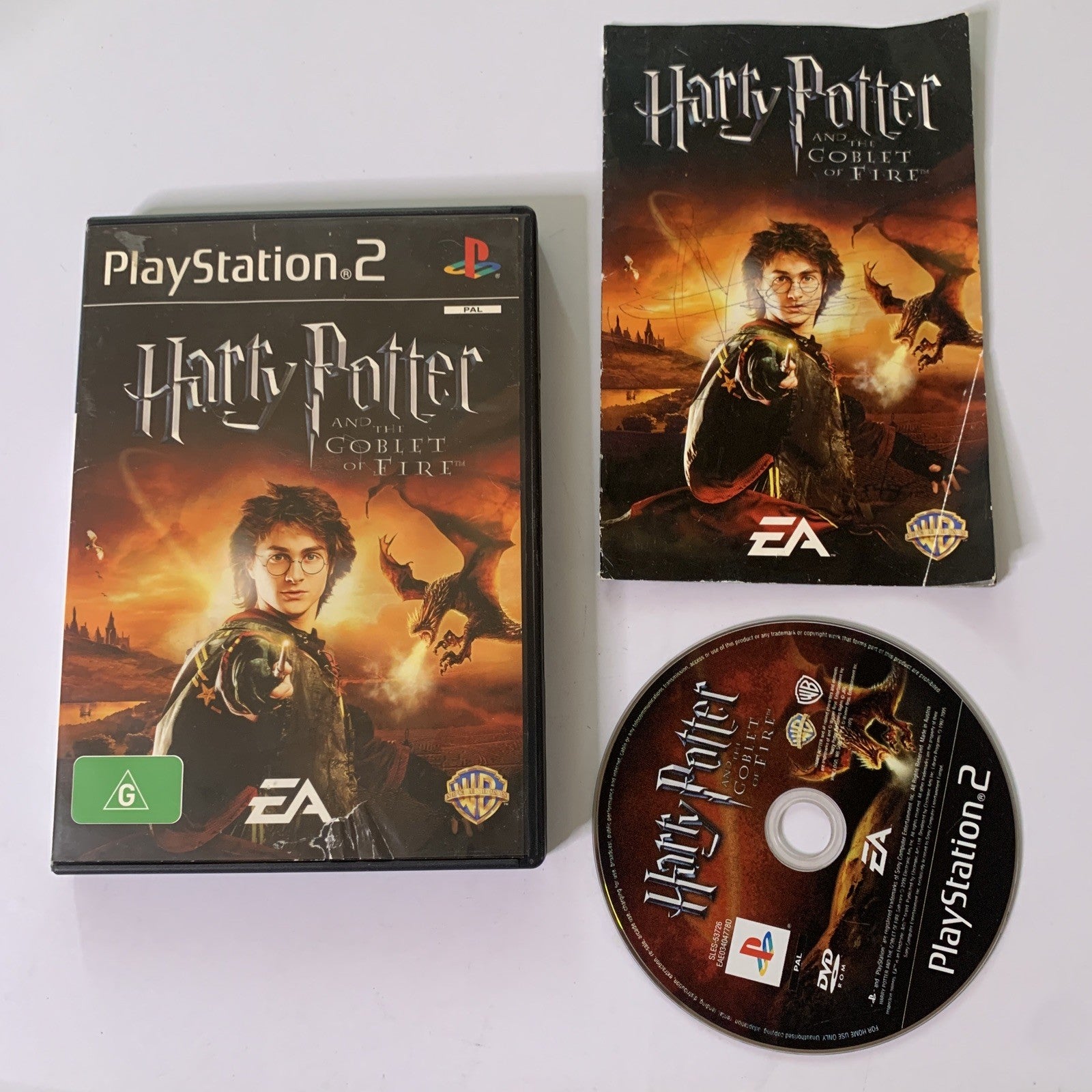 Harry Potter and the Goblet of Fire PS2 Sony PlayStation 2 PAL Game Co ...