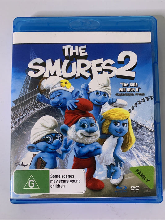 The Smurfs 2 (Blu-ray, 2013) Animated Movie All Regions