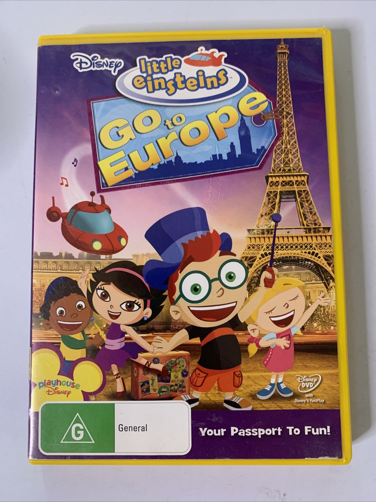 Little Einsteins: Go to Europe (DVD, 2008) Disney Animation Region 4