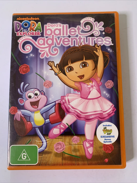 Dora the Explorer: Dora's Ballet Adventures (DVD, 2010) Animation Region 4