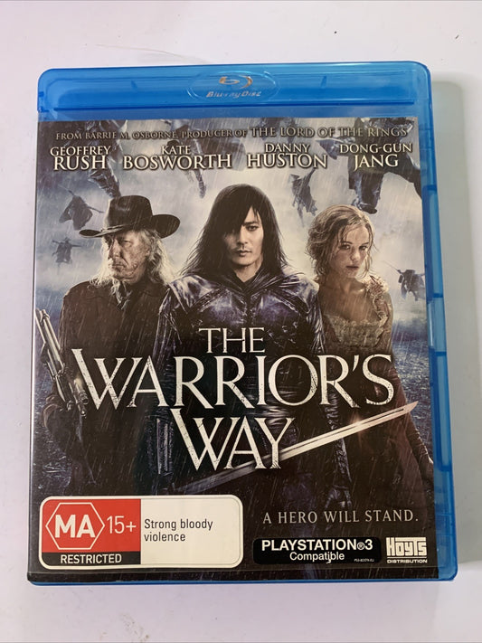 The Warrior's Way (Blu-ray, 2010) Jang Dong-gun, Kate Bosworth, Geoffrey Rush