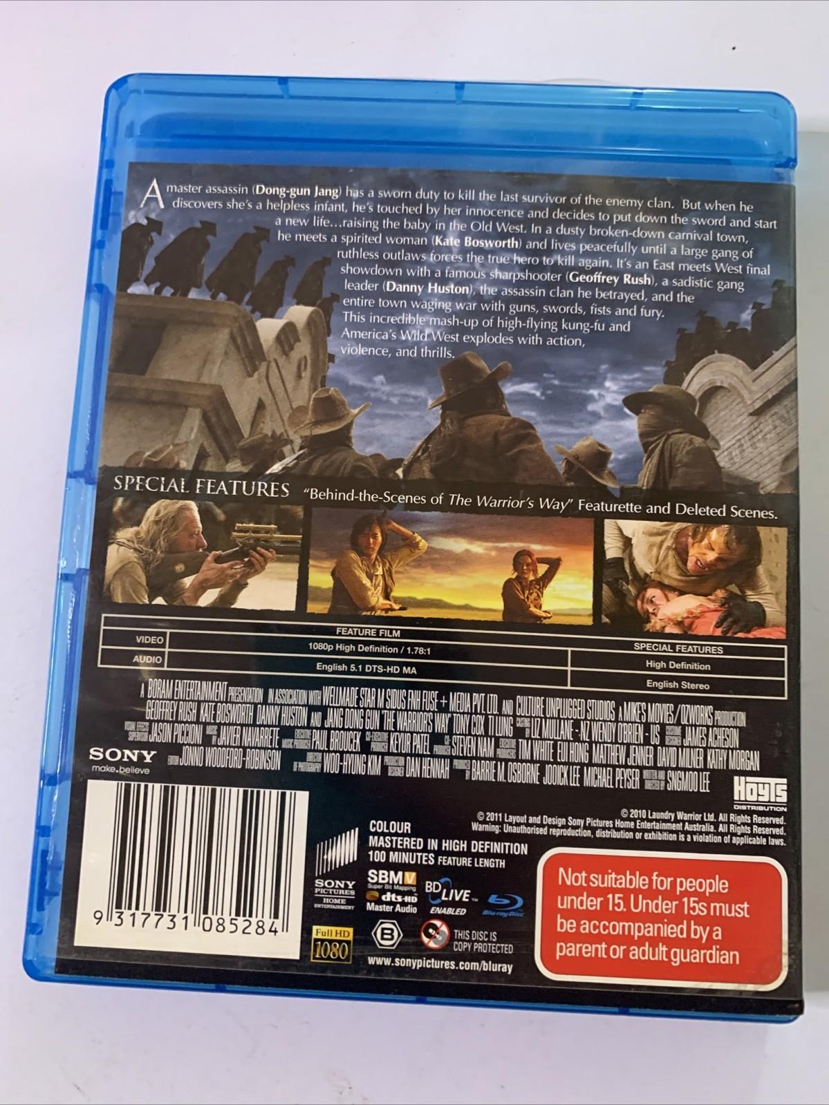 The Warrior's Way (Blu-ray, 2010) Jang Dong-gun, Kate Bosworth, Geoffrey Rush
