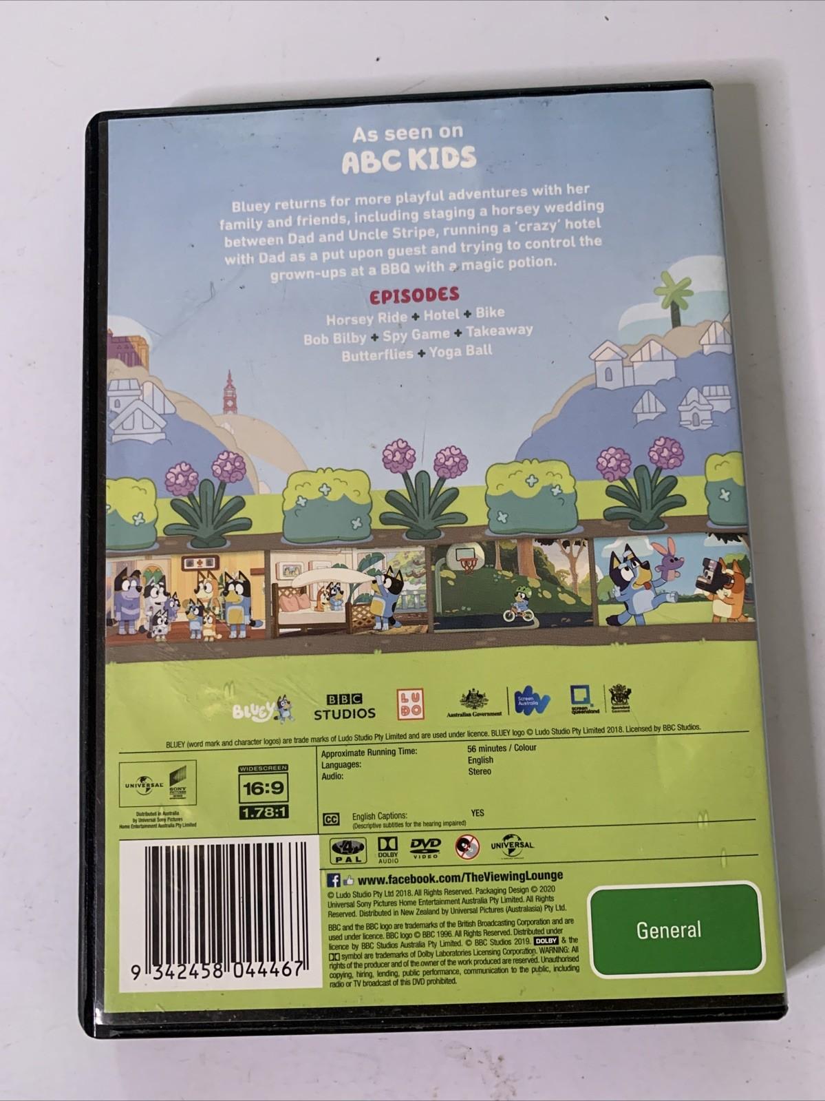 Bluey: Horsey Ride and Other Stories  (DVD, 2018) Animation Region 4
