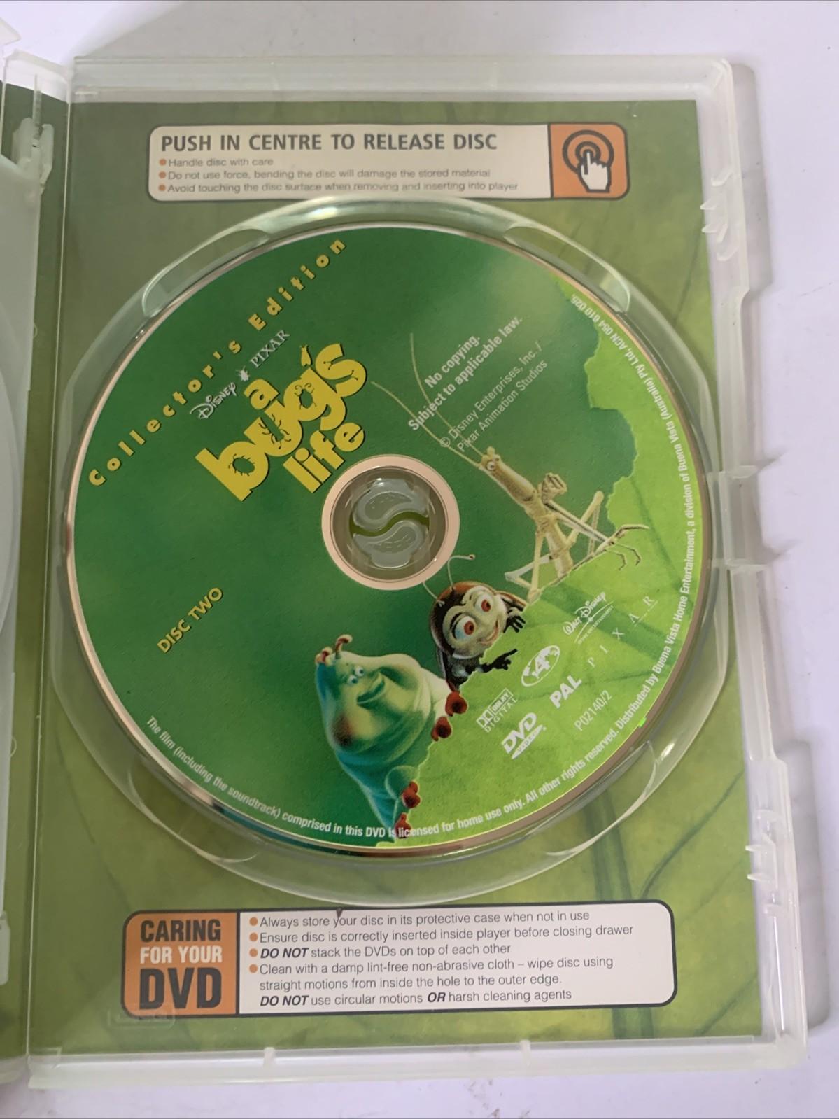 A Bug's Life  (DVD, 1998) Disney Pixar Film Animation Region 4