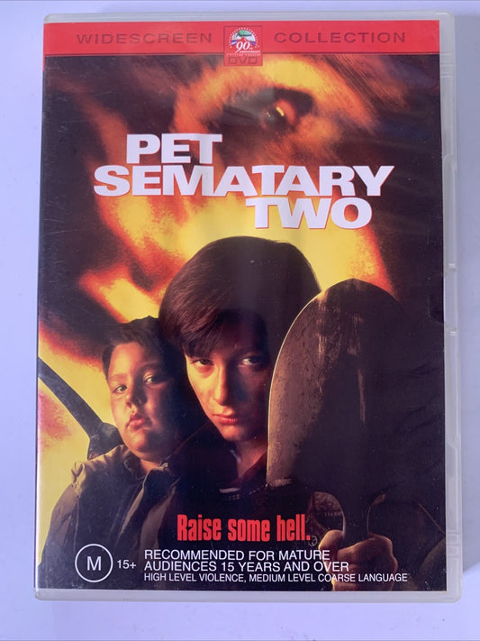 Pet Sematary Two (DVD, 1992) Edward Furlong, Anthony Edwards Horror Region 4