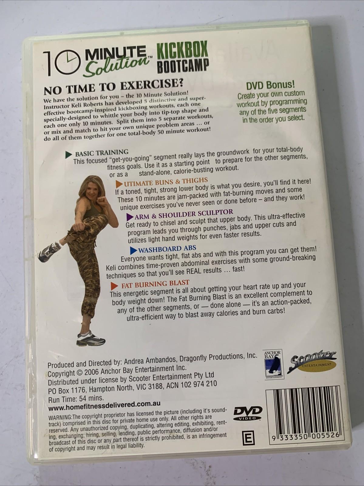 10 Minute Solution: Kickbox Boot Camp (DVD) All Regions