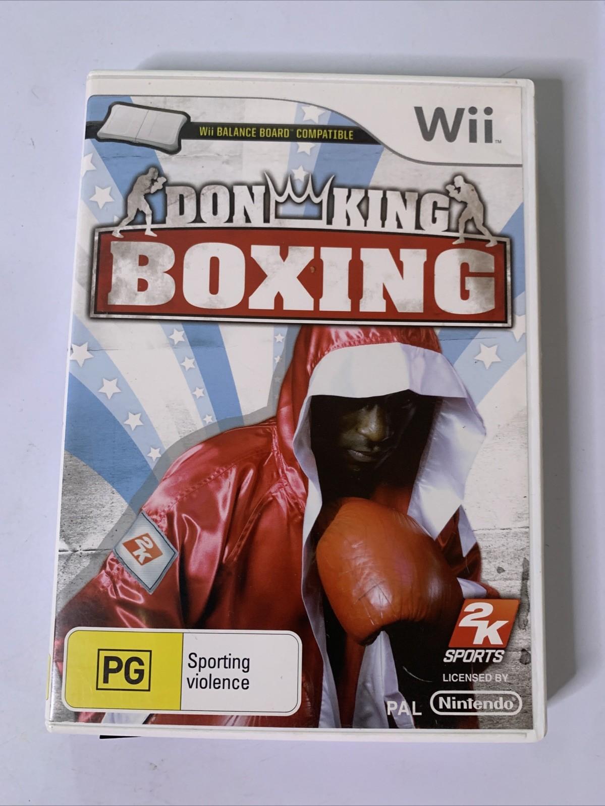 Don King Boxing 2009 Nintendo Wii PAL Game Complete